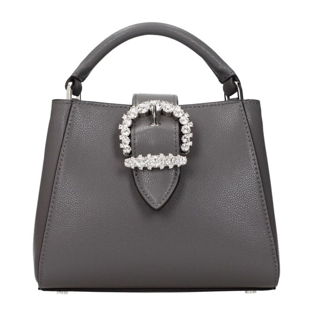 Jimmy Choo Gray Leather Women's Handbag